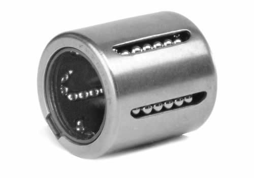 Offenes Linearkugellager Typ KH mit sichtbaren Kugelreihen