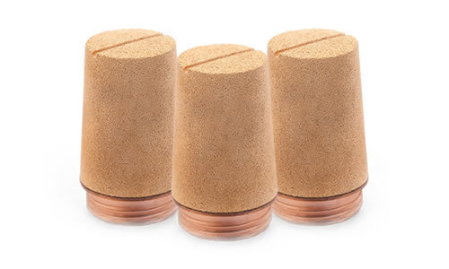 Cylindrical SBN sinter filters with copper thread