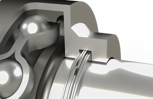 Toepassing FK6 ISKD lamellenring in lagerconstructie